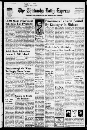 The Chickasha Daily Express (Chickasha, Okla.), Vol. 82, No. 187, Ed. 1 Monday, October 14, 1974