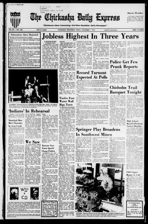 The Chickasha Daily Express (Chickasha, Okla.), Vol. 82, No. 203, Ed. 1 Friday, November 1, 1974