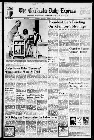 The Chickasha Daily Express (Chickasha, Okla.), Vol. 82, No. 211, Ed. 1 Monday, November 11, 1974