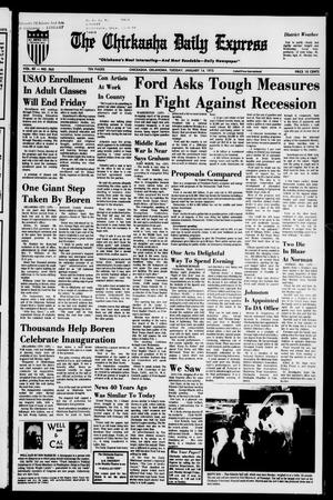 The Chickasha Daily Express (Chickasha, Okla.), Vol. 82, No. 263, Ed. 1 Tuesday, January 14, 1975