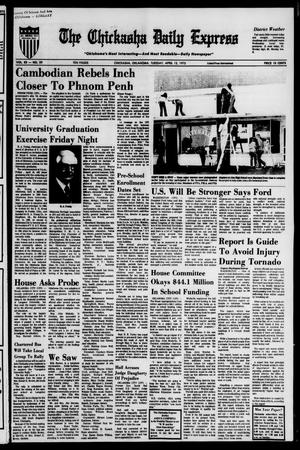 The Chickasha Daily Express (Chickasha, Okla.), Vol. 83, No. 29, Ed. 1 Tuesday, April 15, 1975