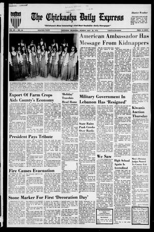 The Chickasha Daily Express (Chickasha, Okla.), Vol. 83, No. 64, Ed. 1 Monday, May 26, 1975