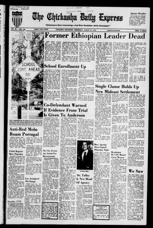 The Chickasha Daily Express (Chickasha, Okla.), Vol. 83, No. 144, Ed. 1 Wednesday, August 27, 1975