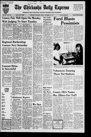 The Chickasha Daily Express (Chickasha, Okla.), Vol. 83, No. 159, Ed. 1 Sunday, September 14, 1975