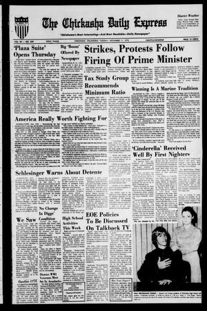 The Chickasha Daily Express (Chickasha, Okla.), Vol. 83, No. 209, Ed. 1 Tuesday, November 11, 1975