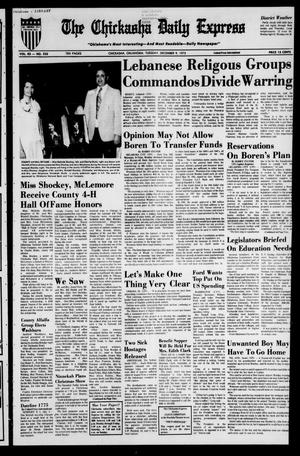 The Chickasha Daily Express (Chickasha, Okla.), Vol. 83, No. 233, Ed. 1 Tuesday, December 9, 1975