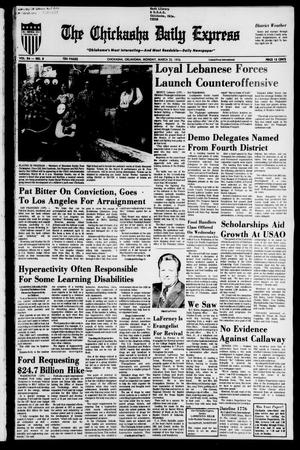 The Chickasha Daily Express (Chickasha, Okla.), Vol. 84, No. 8, Ed. 1 Monday, March 22, 1976
