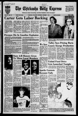 The Chickasha Daily Express (Chickasha, Okla.), Vol. 84, No. 147, Ed. 1 Wednesday, September 1, 1976