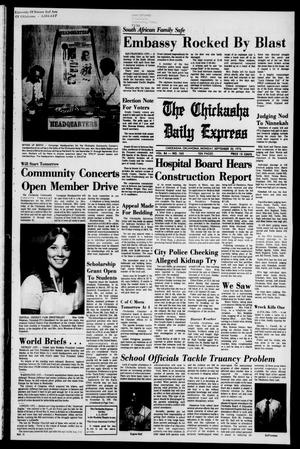 The Chickasha Daily Express (Chickasha, Okla.), Vol. 84, No. 163, Ed. 1 Monday, September 20, 1976