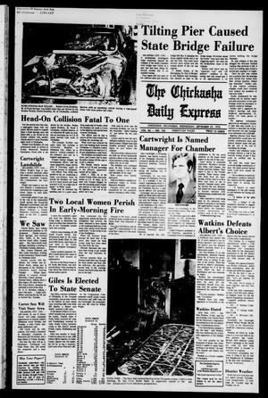 Primary view of object titled 'The Chickasha Daily Express (Chickasha, Okla.), Vol. 84, No. 165, Ed. 1 Wednesday, September 22, 1976'.