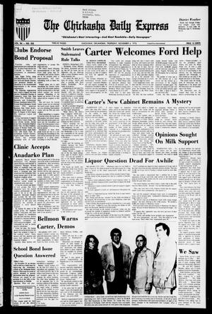 Primary view of object titled 'The Chickasha Daily Express (Chickasha, Okla.), Vol. 84, No. 202, Ed. 1 Thursday, November 4, 1976'.