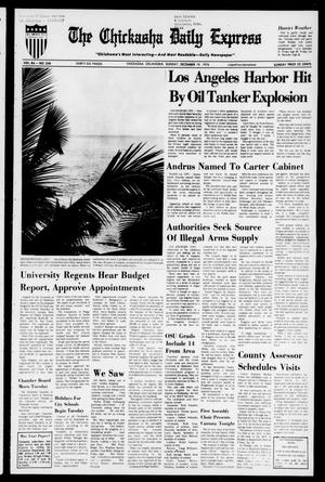 Primary view of object titled 'The Chickasha Daily Express (Chickasha, Okla.), Vol. 84, No. 240, Ed. 1 Sunday, December 19, 1976'.