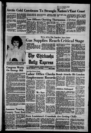 Primary view of object titled 'The Chickasha Daily Express (Chickasha, Okla.), Vol. 84, No. 277, Ed. 1 Monday, January 31, 1977'.