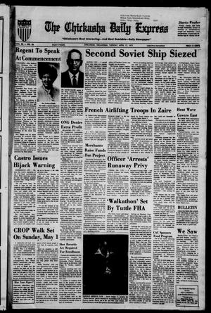 The Chickasha Daily Express (Chickasha, Okla.), Vol. 85, No. 26, Ed. 1 Tuesday, April 12, 1977