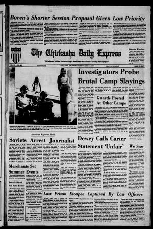 The Chickasha Daily Express (Chickasha, Okla.), Vol. 85, No. 80, Ed. 1 Tuesday, June 14, 1977