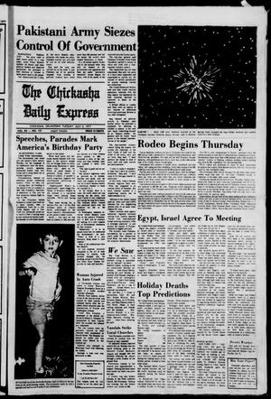 The Chickasha Daily Express (Chickasha, Okla.), Vol. 85, No. 101, Ed. 1 Tuesday, July 5, 1977