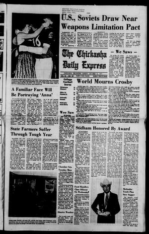 The Chickasha Daily Express (Chickasha, Okla.), Vol. 85, No. 187, Ed. 1 Sunday, October 16, 1977