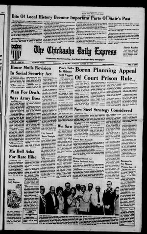 The Chickasha Daily Express (Chickasha, Okla.), Vol. 85, No. 197, Ed. 1 Thursday, October 27, 1977