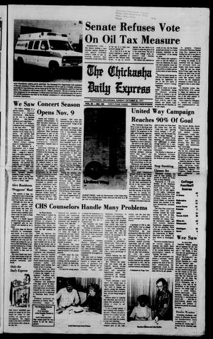 The Chickasha Daily Express (Chickasha, Okla.), Vol. 85, No. 199, Ed. 1 Sunday, October 30, 1977