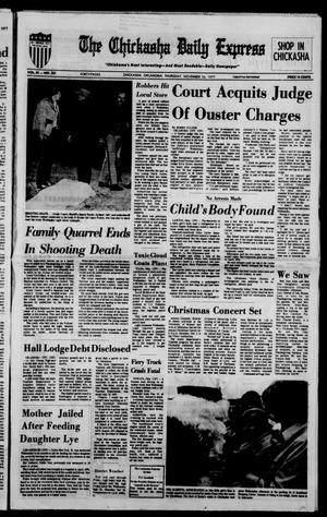 Primary view of object titled 'The Chickasha Daily Express (Chickasha, Okla.), Vol. 85, No. 221, Ed. 1 Thursday, November 24, 1977'.