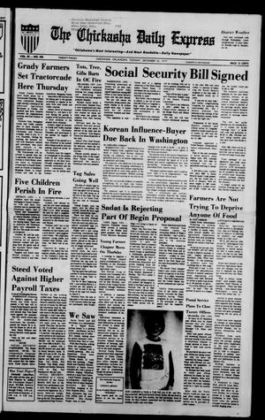 The Chickasha Daily Express (Chickasha, Okla.), Vol. 85, No. 246, Ed. 1 Tuesday, December 20, 1977