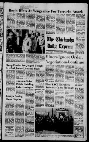 Primary view of object titled 'The Chickasha Daily Express (Chickasha, Okla.), Vol. 86, No. 4, Ed. 1 Monday, March 13, 1978'.