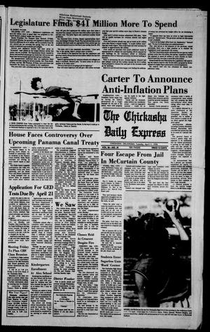 The Chickasha Daily Express (Chickasha, Okla.), Vol. 86, No. 29, Ed. 1 Tuesday, April 11, 1978