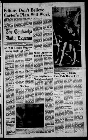 The Chickasha Daily Express (Chickasha, Okla.), Vol. 86, No. 30, Ed. 1 Wednesday, April 12, 1978