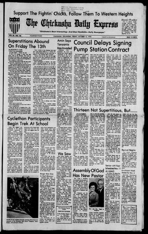 The Chickasha Daily Express (Chickasha, Okla.), Vol. 86, No. 185, Ed. 1 Friday, October 13, 1978