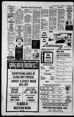 The Chickasha Daily Express (Chickasha, Okla.), Vol. 86, No. 192, Ed. 1 Friday, October 20, 1978