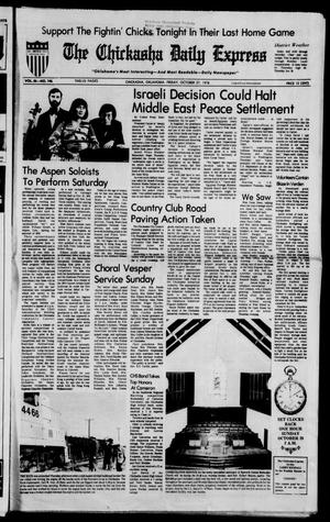 The Chickasha Daily Express (Chickasha, Okla.), Vol. 86, No. 198, Ed. 1 Friday, October 27, 1978