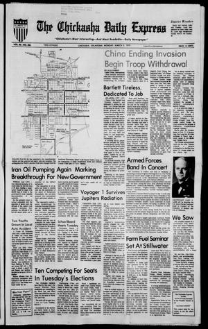 Primary view of object titled 'The Chickasha Daily Express (Chickasha, Okla.), Vol. 86, No. 306, Ed. 1 Monday, March 5, 1979'.