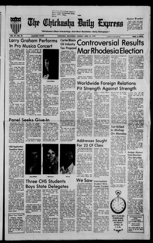 The Chickasha Daily Express (Chickasha, Okla.), Vol. 87, No. 39, Ed. 1 Tuesday, April 24, 1979