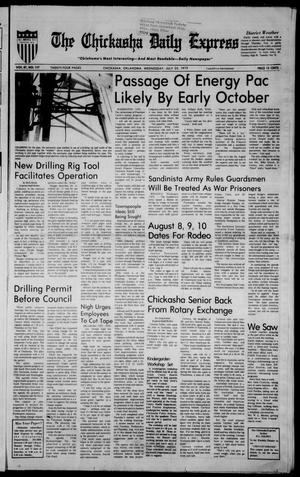 The Chickasha Daily Express (Chickasha, Okla.), Vol. 87, No. 117, Ed. 1 Wednesday, July 25, 1979