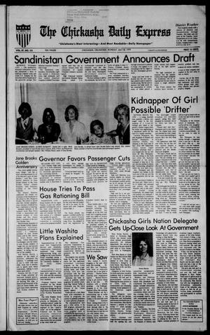 The Chickasha Daily Express (Chickasha, Okla.), Vol. 87, No. 121, Ed. 1 Monday, July 30, 1979