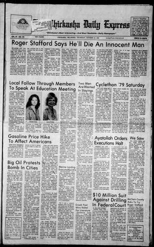 The Chickasha Daily Express (Chickasha, Okla.), Vol. 87, No. 191, Ed. 1 Thursday, October 18, 1979