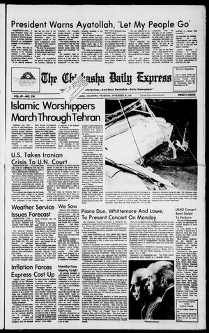 The Chickasha Daily Express (Chickasha, Okla.), Vol. 87, No. 218, Ed. 1 Thursday, November 29, 1979