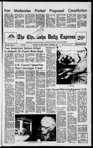 The Chickasha Daily Express (Chickasha, Okla.), Vol. 87, No. 221, Ed. 1 Monday, December 3, 1979