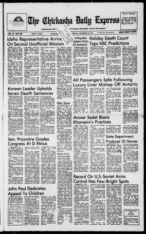 The Chickasha Daily Express (Chickasha, Okla.), Vol. 87, No. 240, Ed. 1 Wednesday, December 26, 1979
