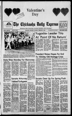 The Chickasha Daily Express (Chickasha, Okla.), Vol. 87, No. 283, Ed. 1 Thursday, February 14, 1980