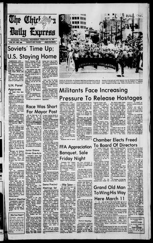 The Chickasha Daily Express (Chickasha, Okla.), Vol. 87, No. 288, Ed. 1 Wednesday, February 20, 1980
