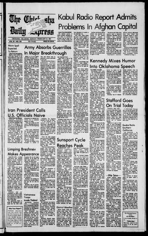 The Chickasha Daily Express (Chickasha, Okla.), Vol. 87, No. 292, Ed. 1 Monday, February 25, 1980