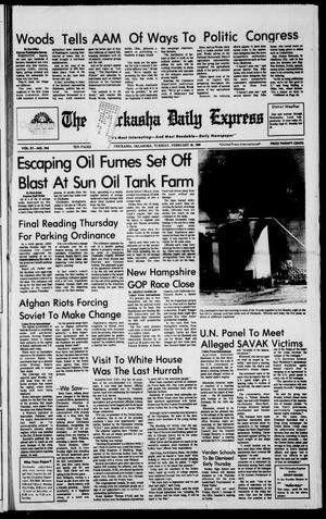 The Chickasha Daily Express (Chickasha, Okla.), Vol. 87, No. 293, Ed. 1 Tuesday, February 26, 1980