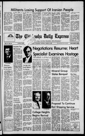 The Chickasha Daily Express (Chickasha, Okla.), Vol. 87, No. 307, Ed. 1 Thursday, March 13, 1980