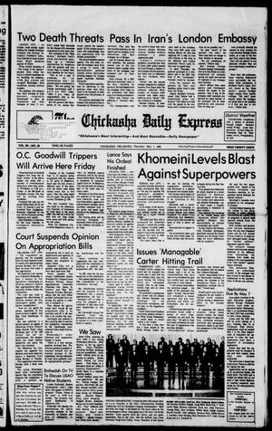 The Chickasha Daily Express (Chickasha, Okla.), Vol. 88, No. 28, Ed. 1 Thursday, May 1, 1980
