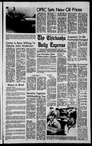 The Chickasha Daily Express (Chickasha, Okla.), Vol. 88, No. 62, Ed. 1 Wednesday, June 11, 1980
