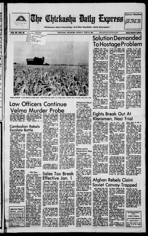 The Chickasha Daily Express (Chickasha, Okla.), Vol. 88, No. 66, Ed. 1 Monday, June 16, 1980