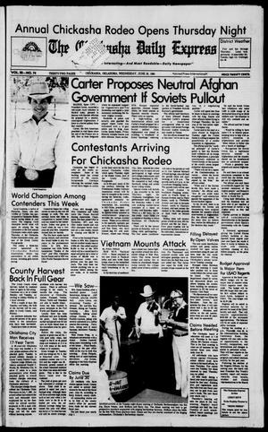 The Chickasha Daily Express (Chickasha, Okla.), Vol. 88, No. 74, Ed. 1 Wednesday, June 25, 1980