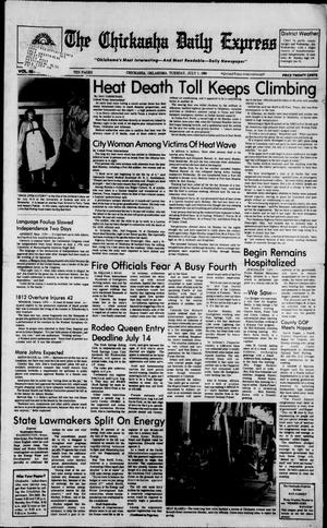 The Chickasha Daily Express (Chickasha, Okla.), Vol. 88, No. 79, Ed. 1 Tuesday, July 1, 1980