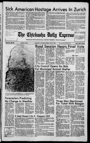 The Chickasha Daily Express (Chickasha, Okla.), Vol. 88, No. 88, Ed. 1 Friday, July 11, 1980